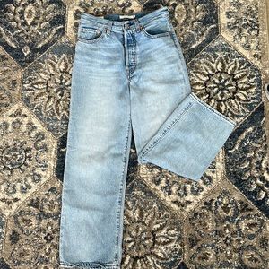 LEVIS RIBCAGE STRAIGHT JEANS